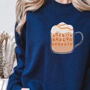 America Runs on Pumpkin (on etsy!)